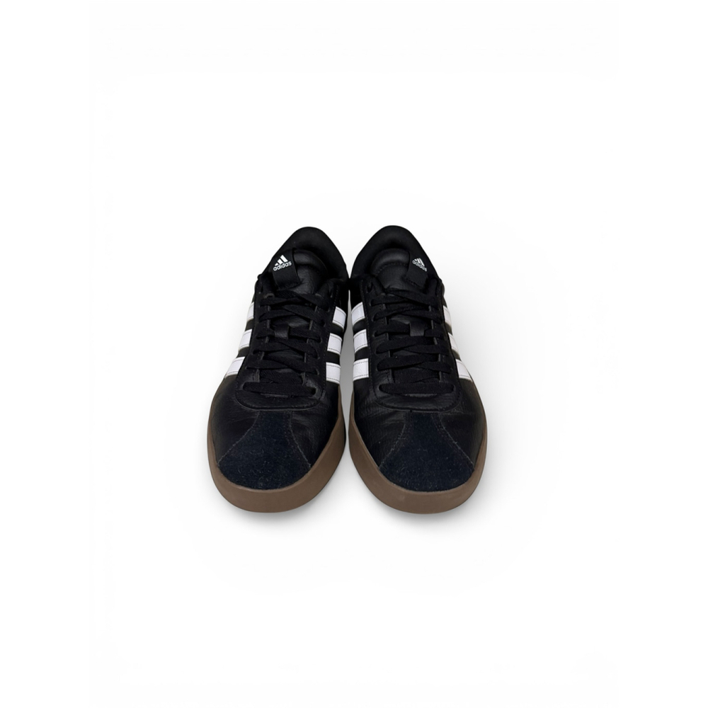 Adidas Men's VL Court 3.0 Core Black/Cloud White/Gum Sz 7 - Picture 3 of 9